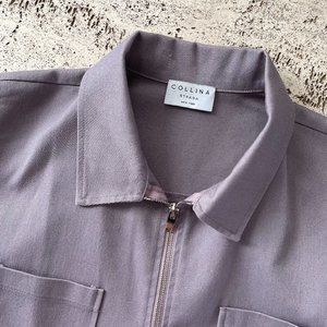 Collina Strada Cropped Boxy Lavender Jacket Medium Sz 4-6
